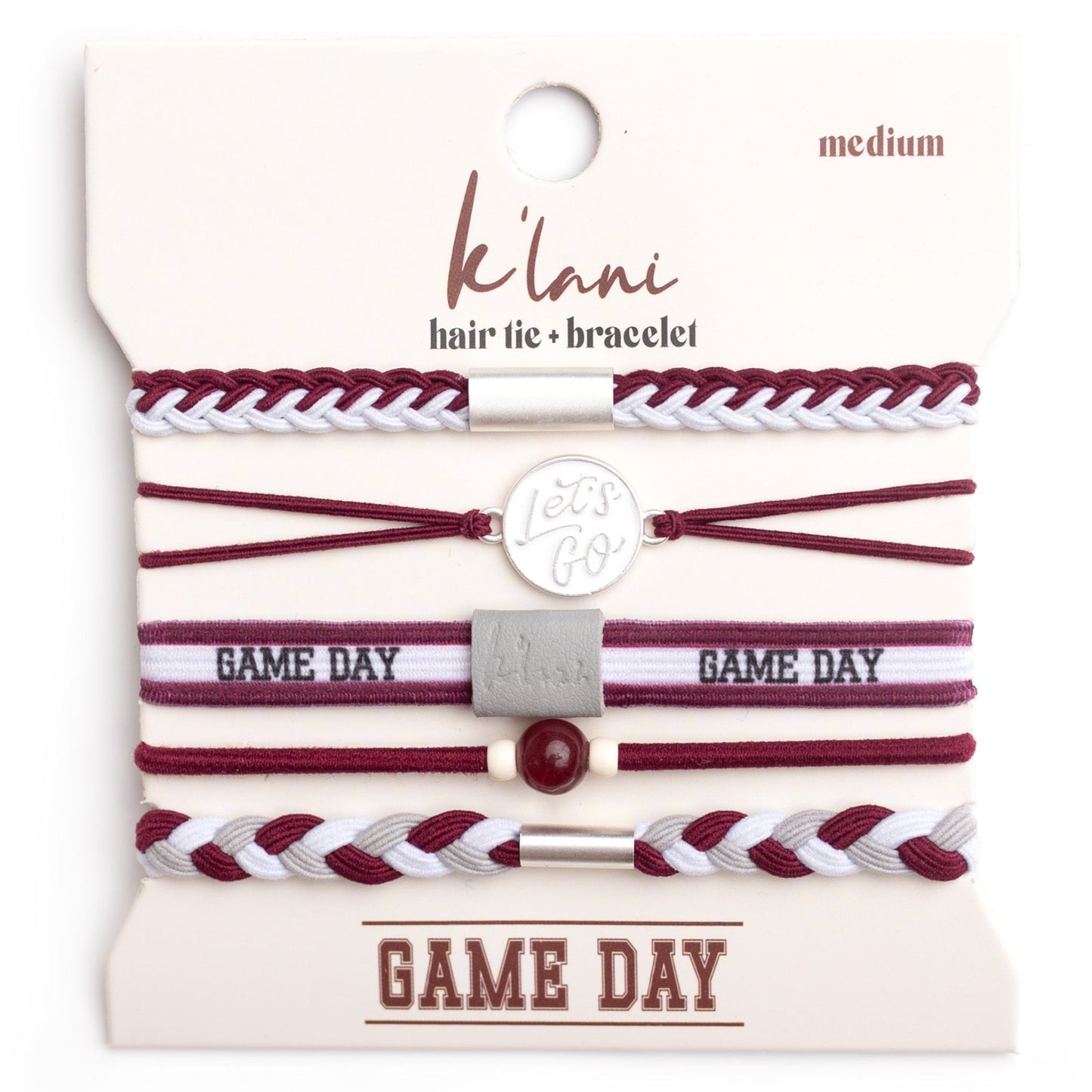 Game Day Maroon / Gray