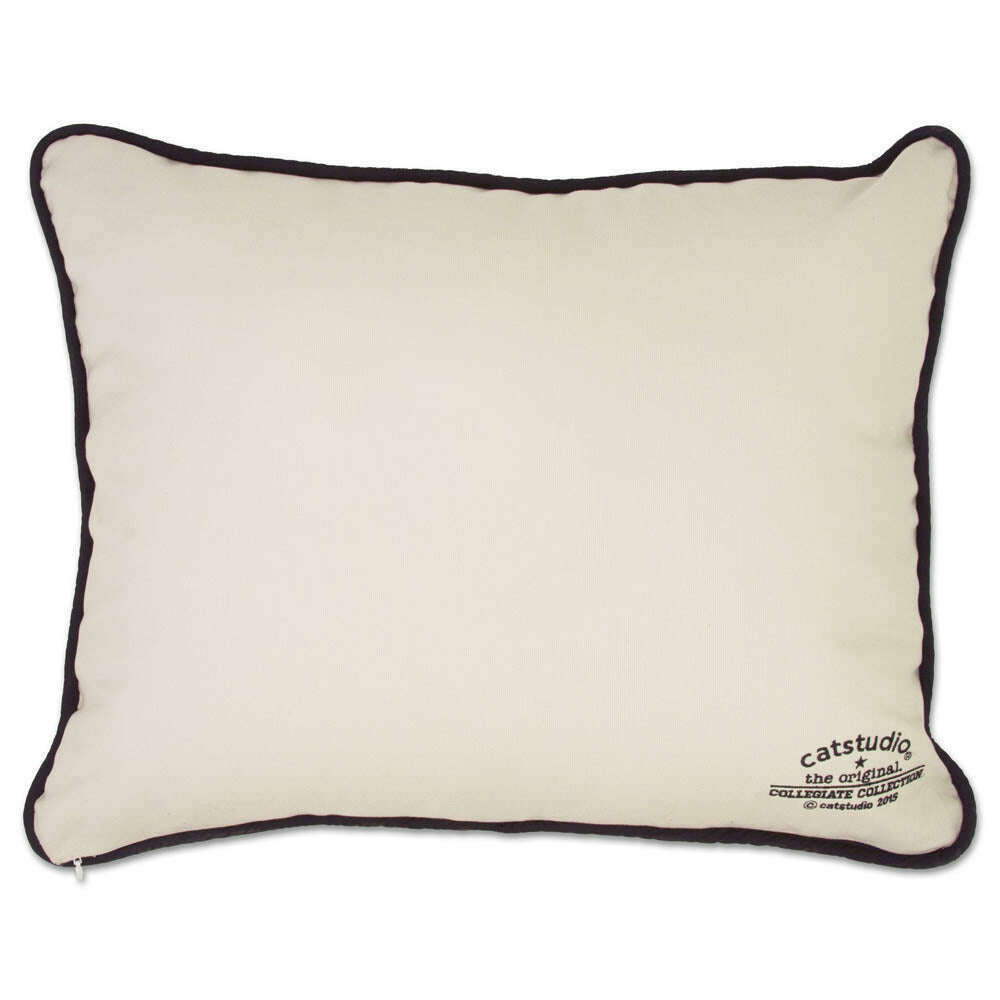 Mississippi State University Collegiate Embroidered Pillow by CatStudio
