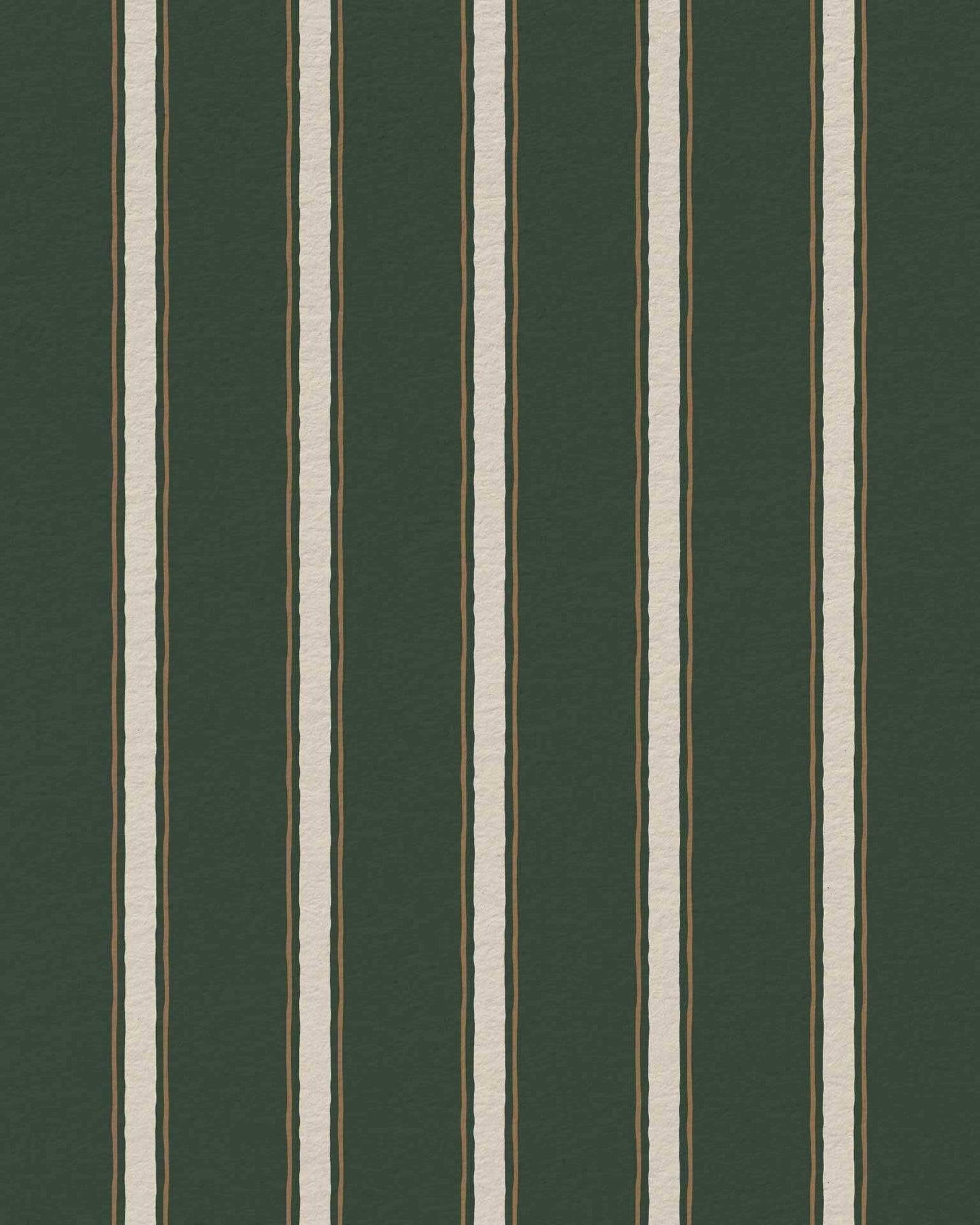 Moulding Line Wallpaper in Library Green