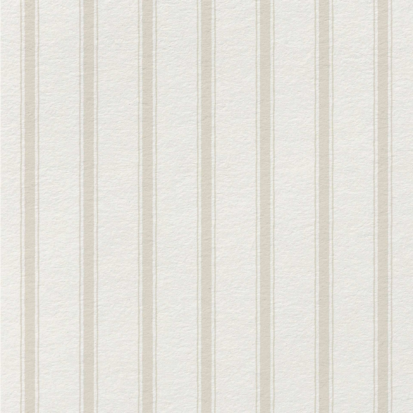 Moulding Line Wallpaper in Pale Cream