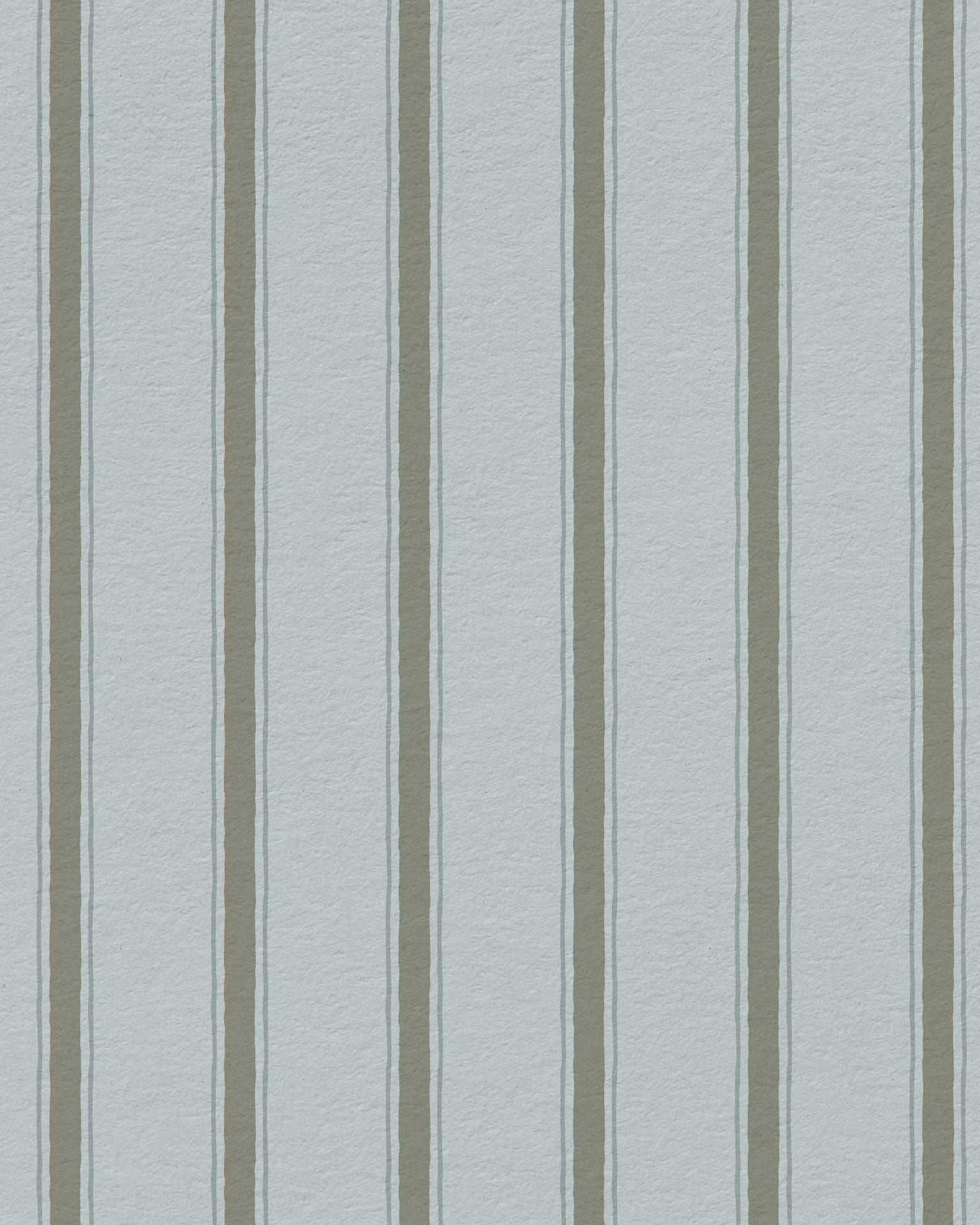 Moulding Line Wallpaper in Stone Blue