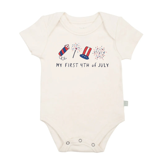 graphic bodysuit | my first 4th of july rocket