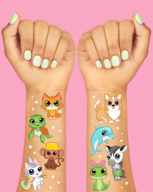 Big Eyed Tats - 48 temporary tattoos