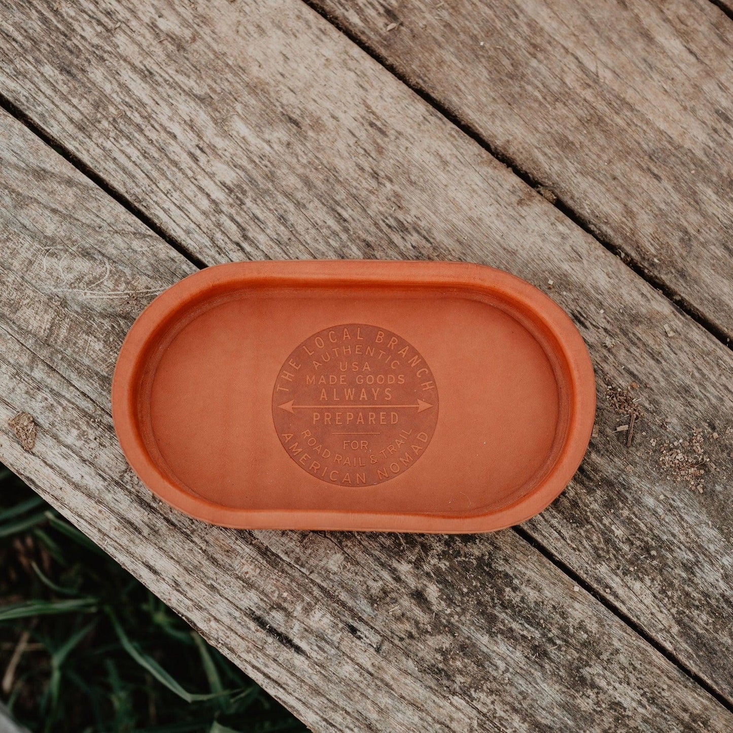 Leather Valet - Oval
