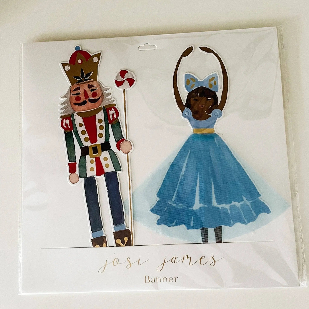 Nutcracker Christmas Banner for Kids Holiday Party