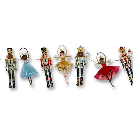 Nutcracker Christmas Banner for Kids Holiday Party