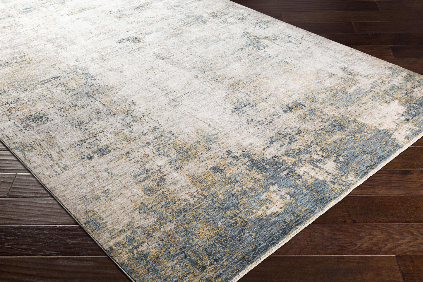 Odell Abstract Luxe Fringe Rug - Clearance