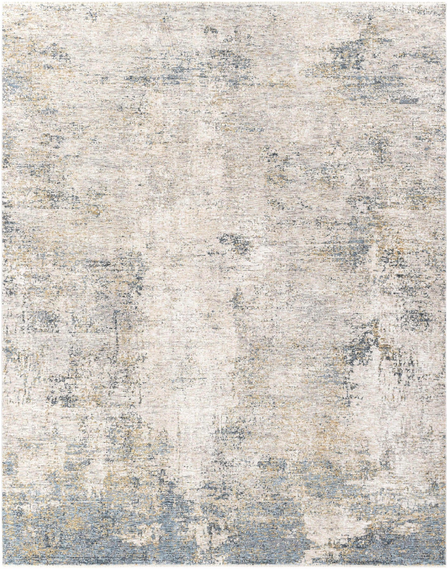 Odell Abstract Luxe Fringe Rug - Clearance