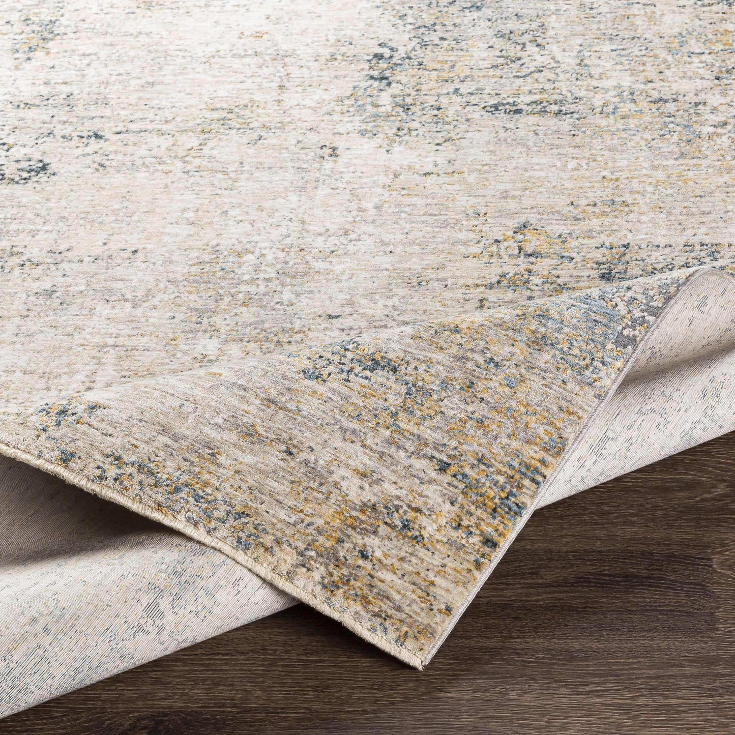 Odell Abstract Luxe Fringe Rug - Clearance