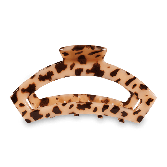 Open Blonde Tortoise Large Claw Hair Clip