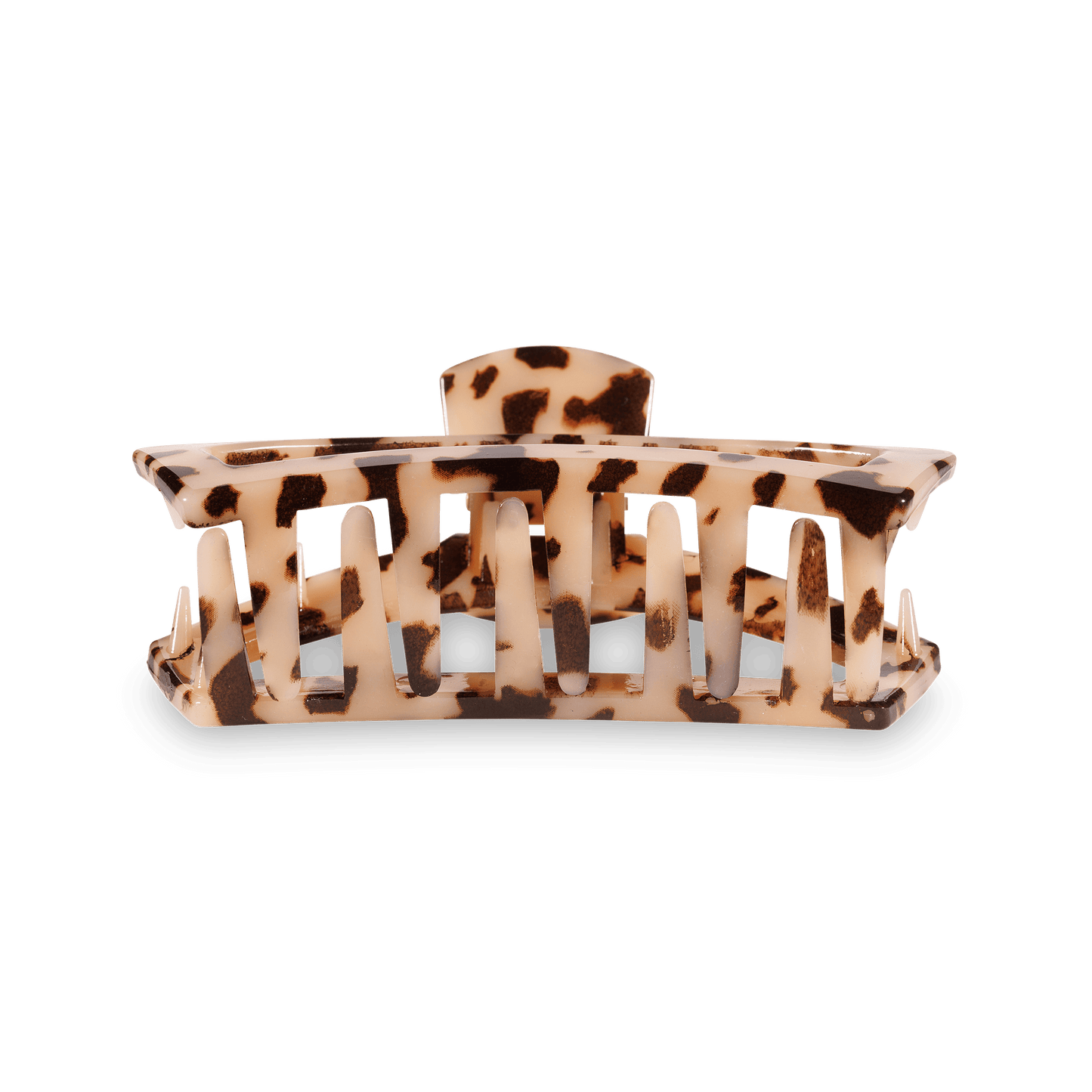 Open Blonde Tortoise Medium Claw Hair Clip