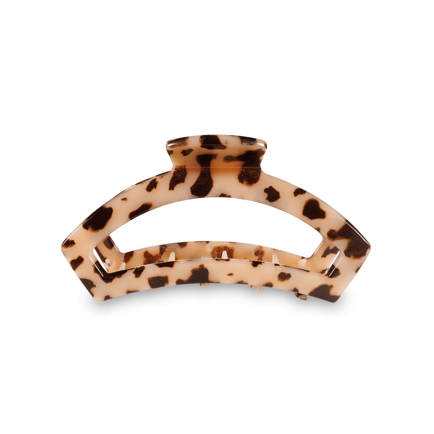 Open Blonde Tortoise Medium Claw Hair Clip