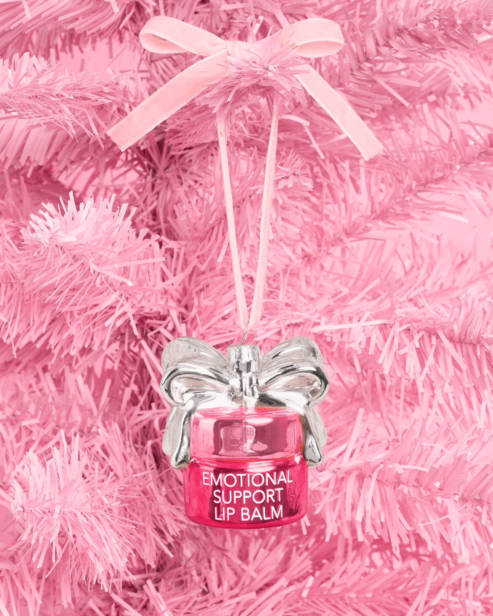 Emotional Support Lip Balm - glass ornament