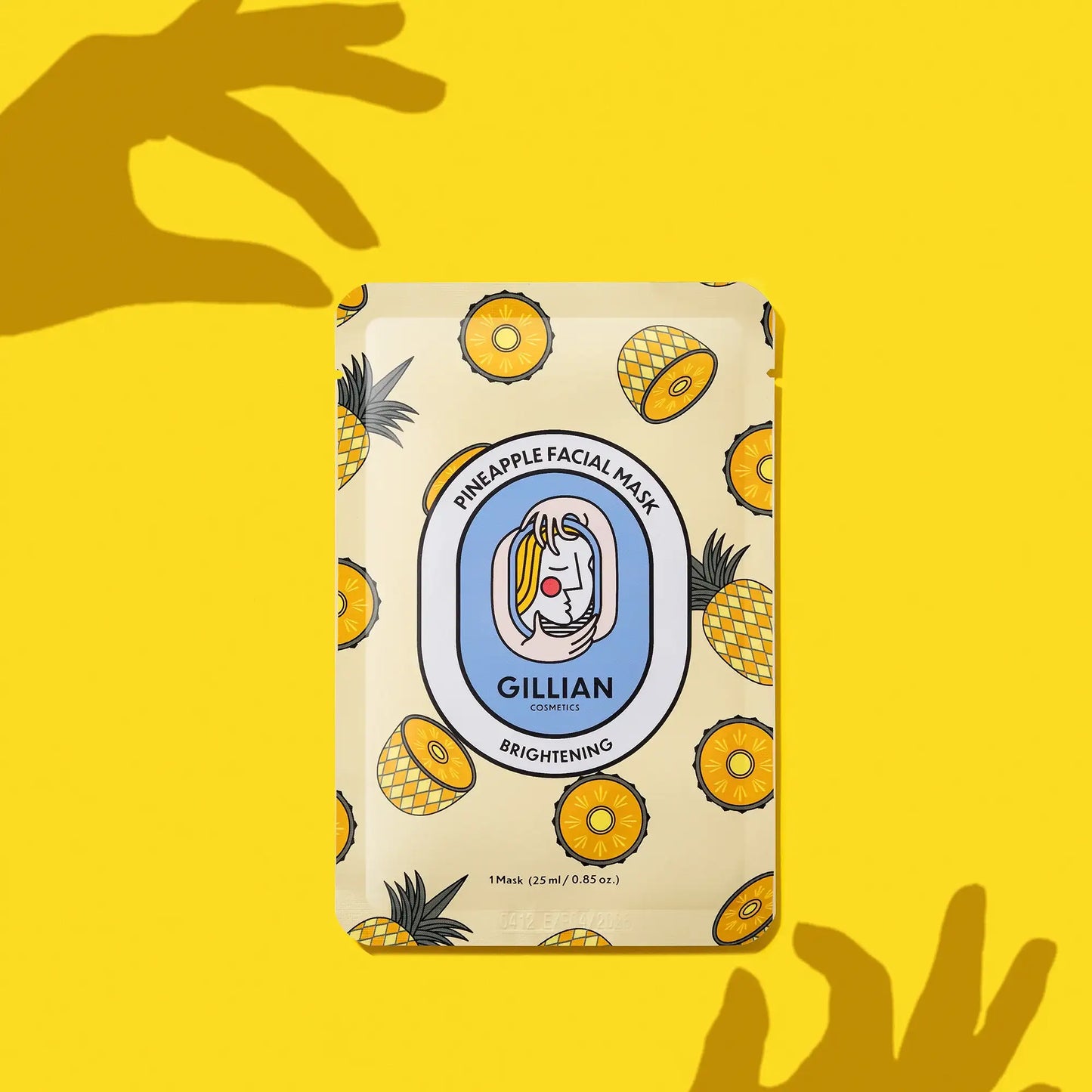 Gillian Cosmetics Pineapple (Brightening) Sheet Mask