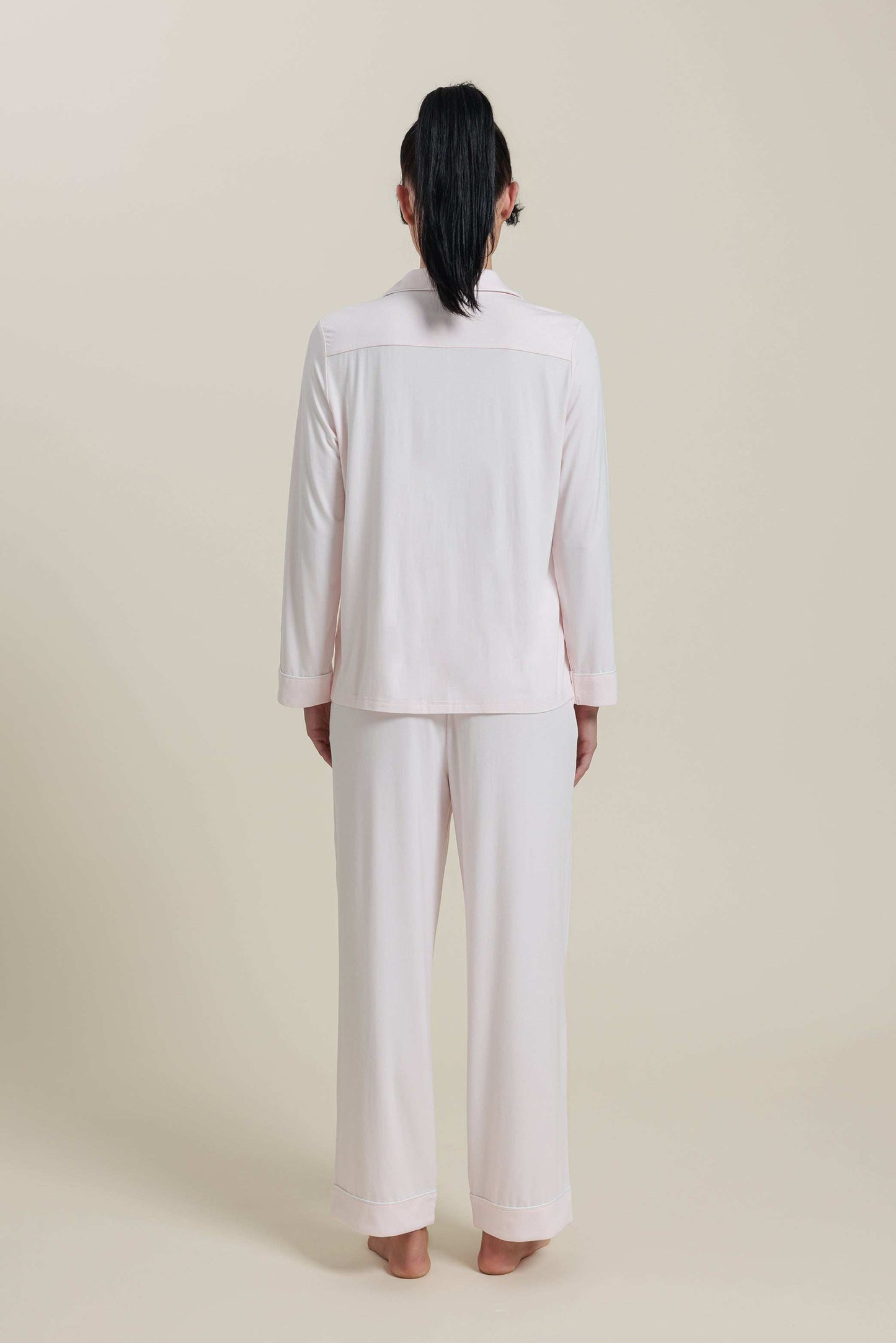 Bamboo Long Sleeve Pajama Top Shirt