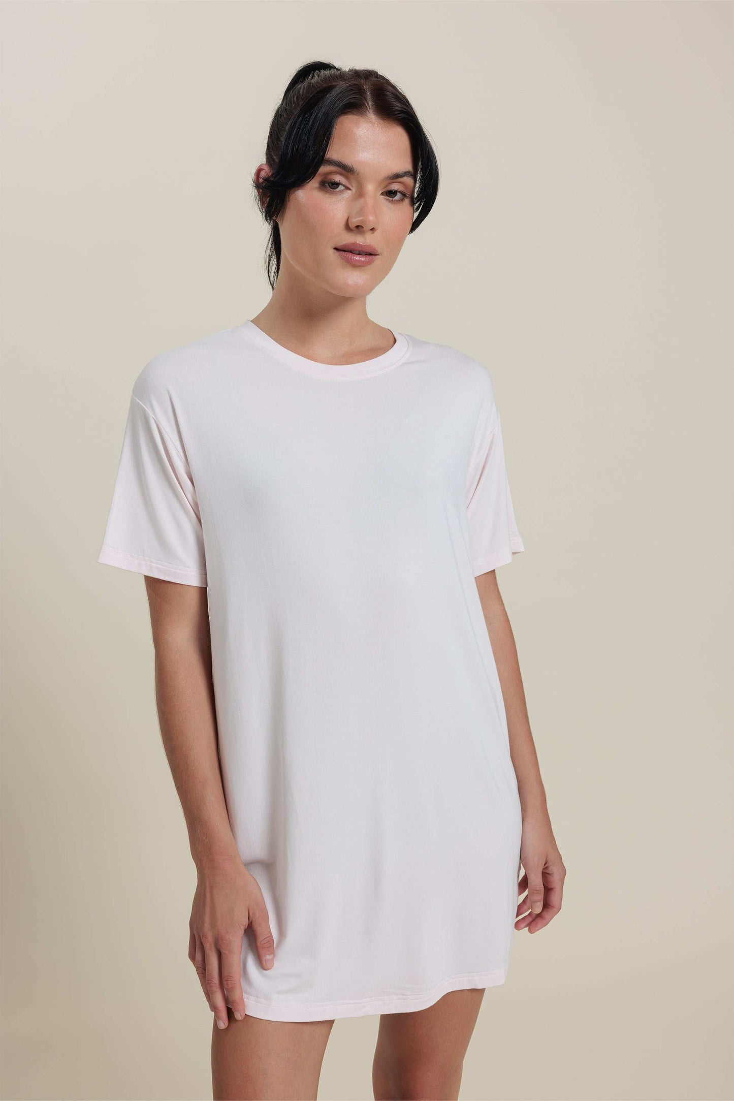 Bamboo Short Sleeve Tee Dress