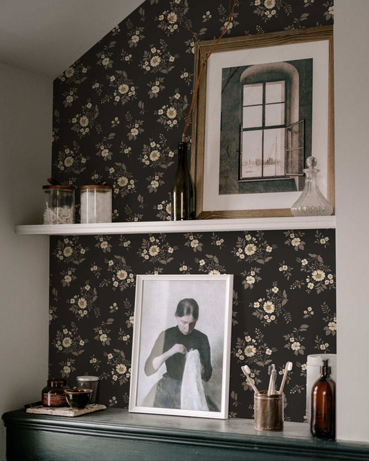 Primrose in Charcoal Gold