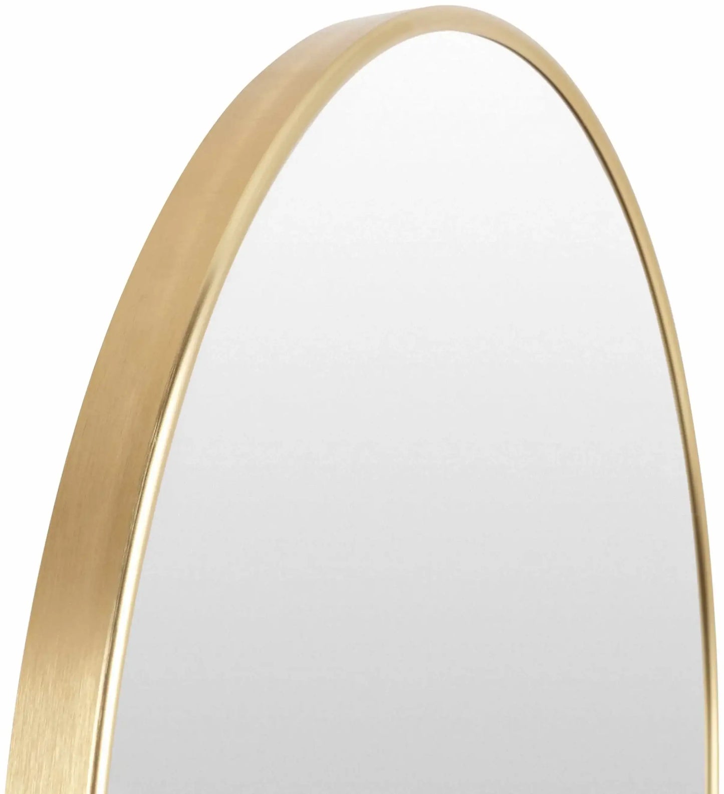 Purullena Oval Gold Mirror - Clearance