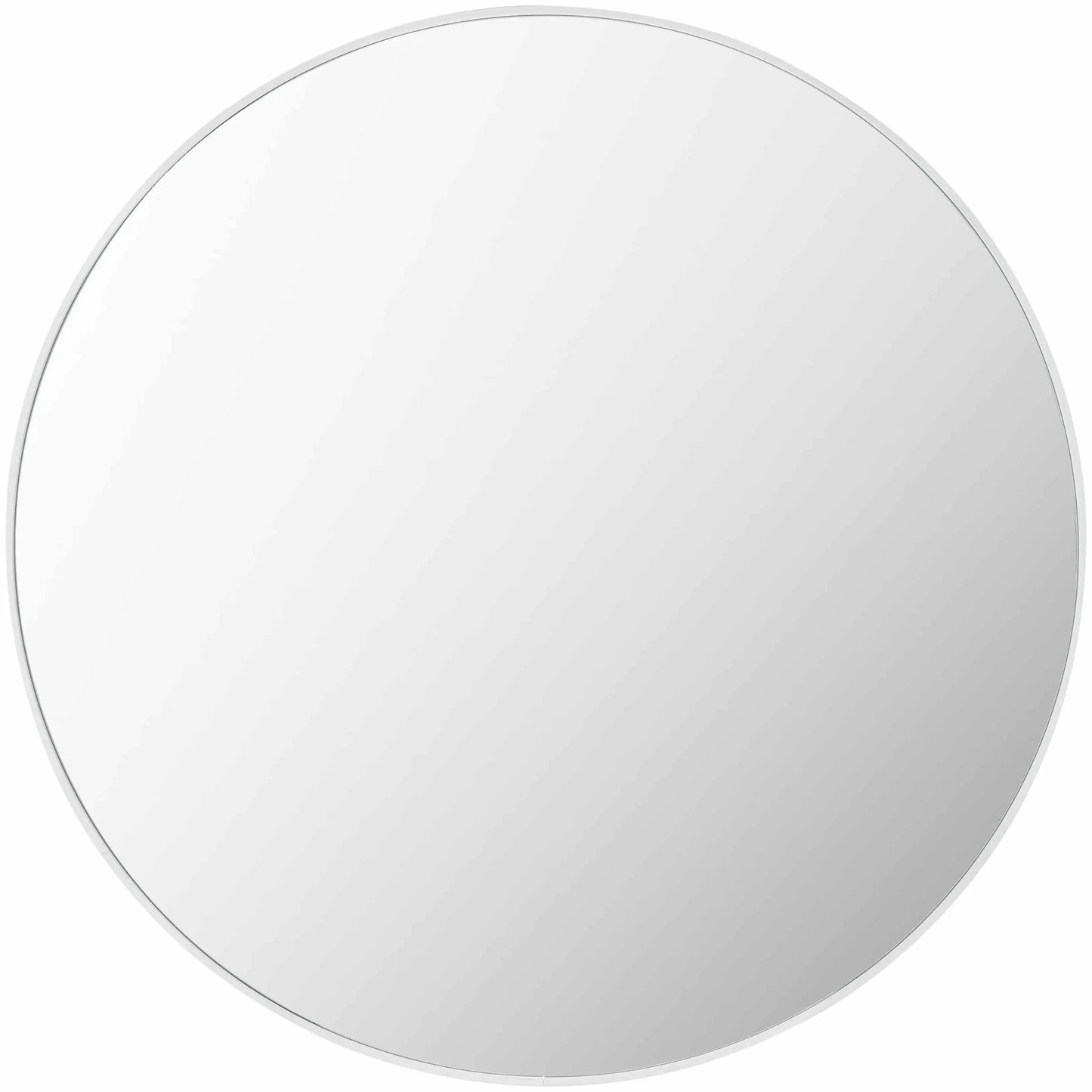 Pontalina Round White Mirror - Clearance