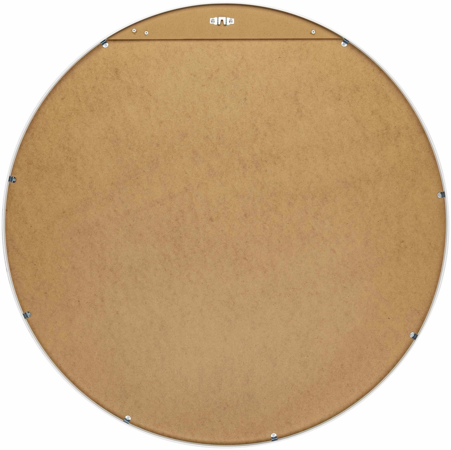 Pontalina Round White Mirror - Clearance