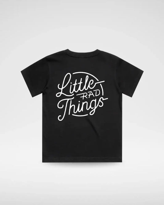 RAD CIRCLE LOGO TEE - BLACK