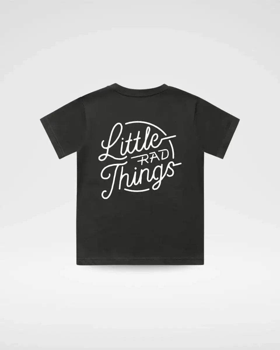 RAD CIRCLE LOGO TEE - SMOKE