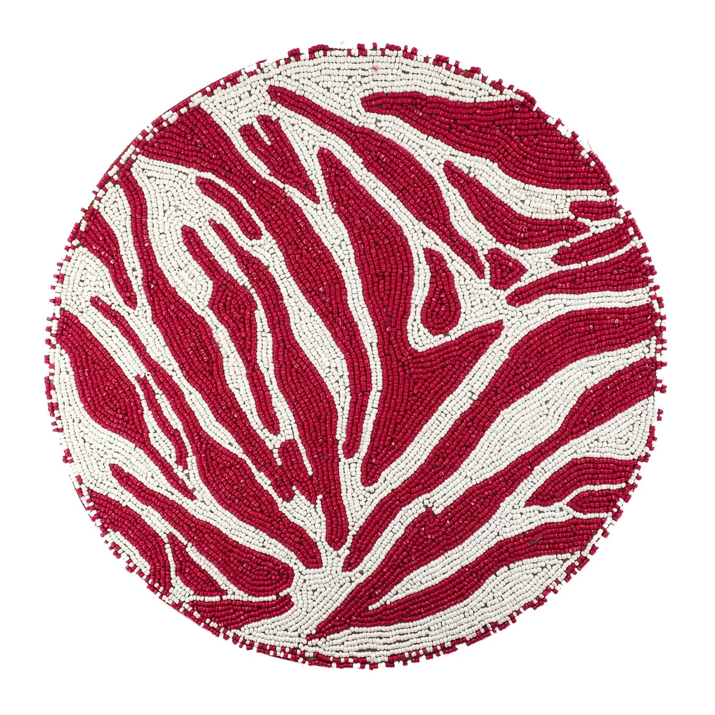 Red & White Placemats Set of 2