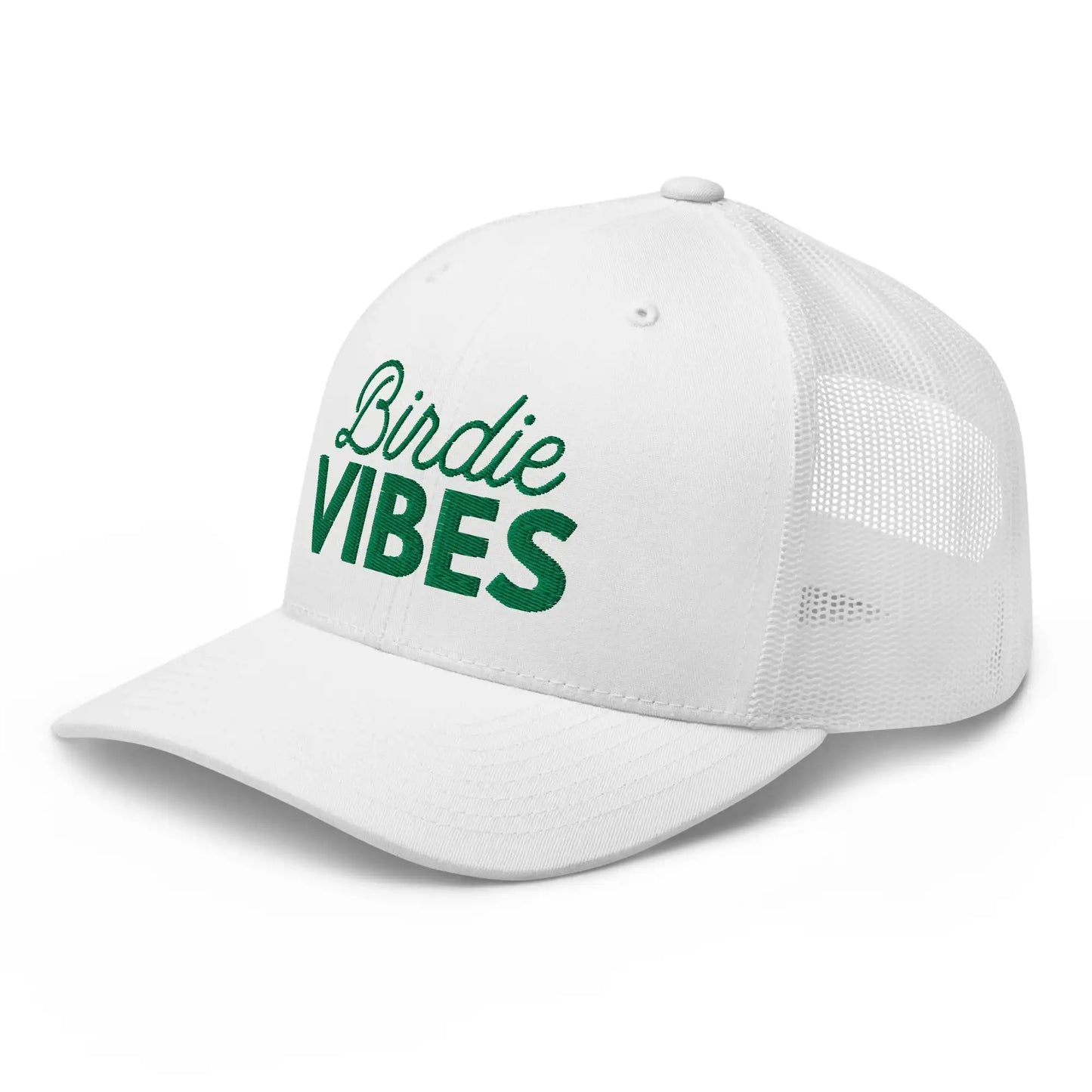 Birdie Vibes Embroidered Trucker Hat