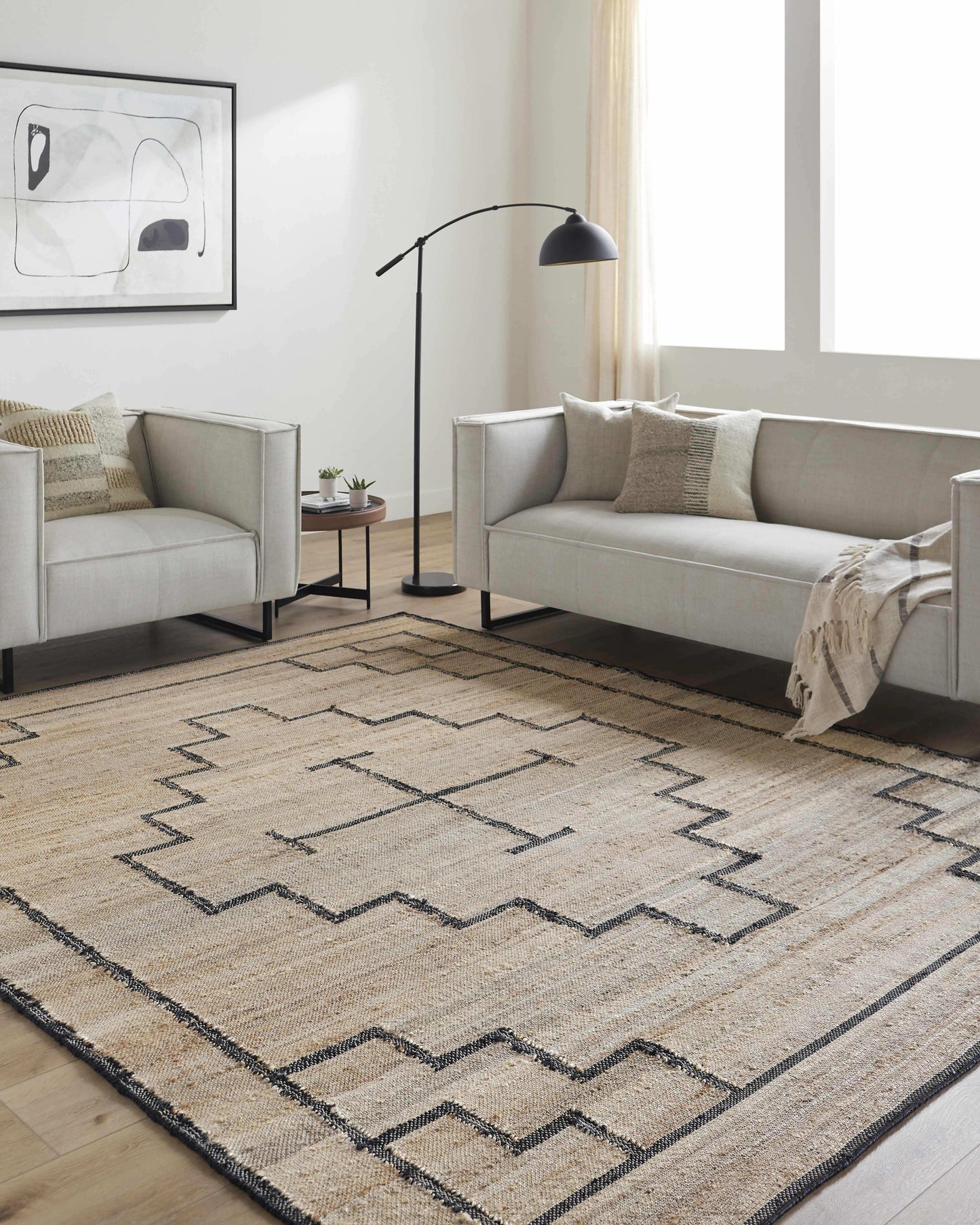 Robyn Handmade Jute Carpet - Clearance
