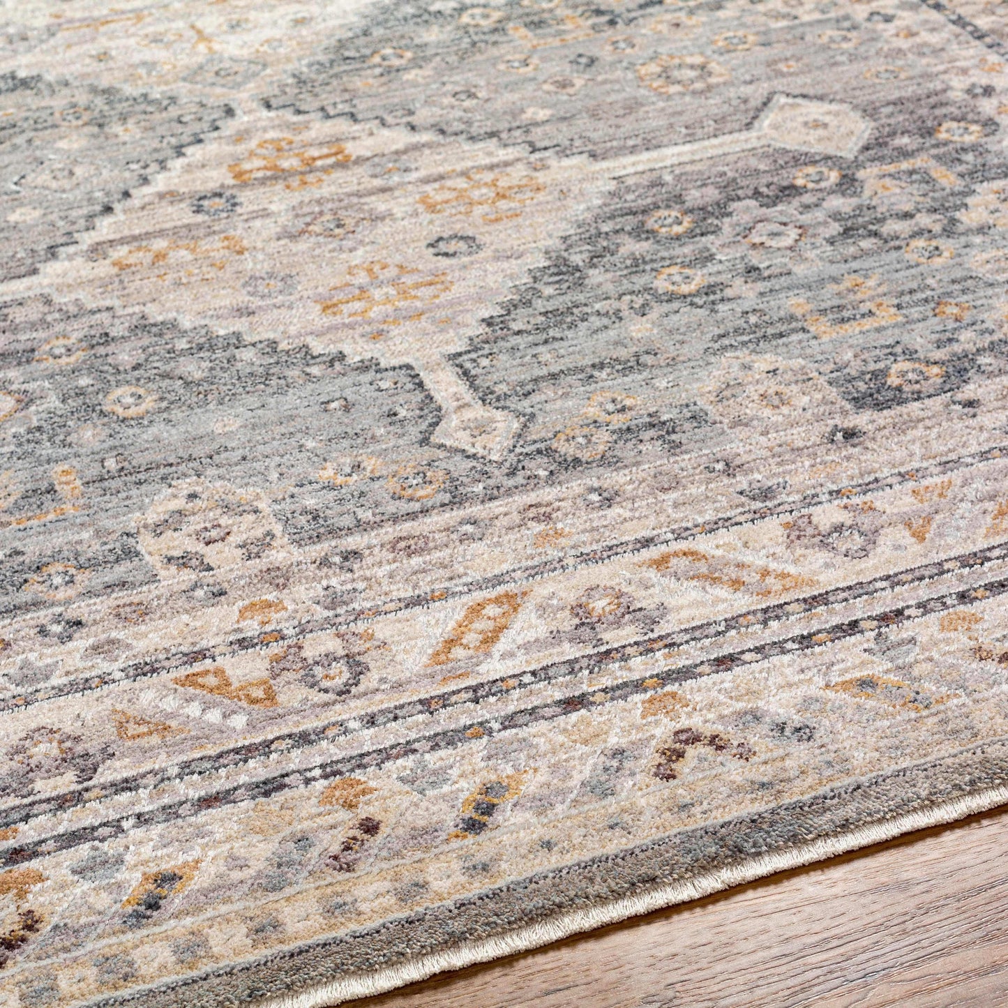 Lyam Luxe Rug with Fringes
