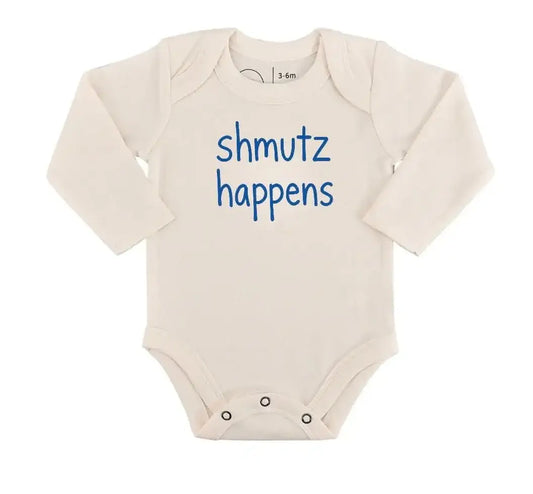 long sleeve graphic bodysuit | schmutz happens