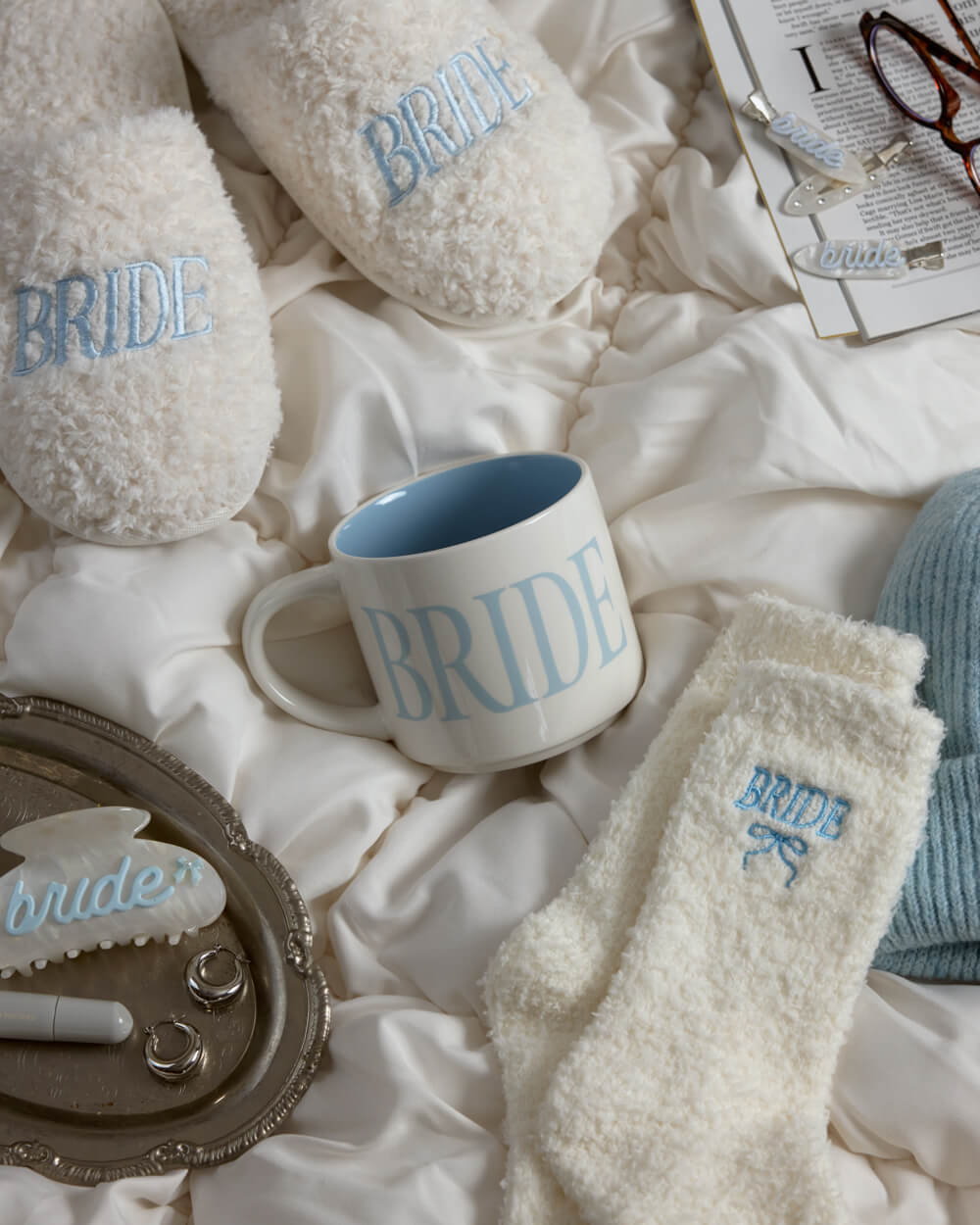 Blue Bride Mug - ceramic mug