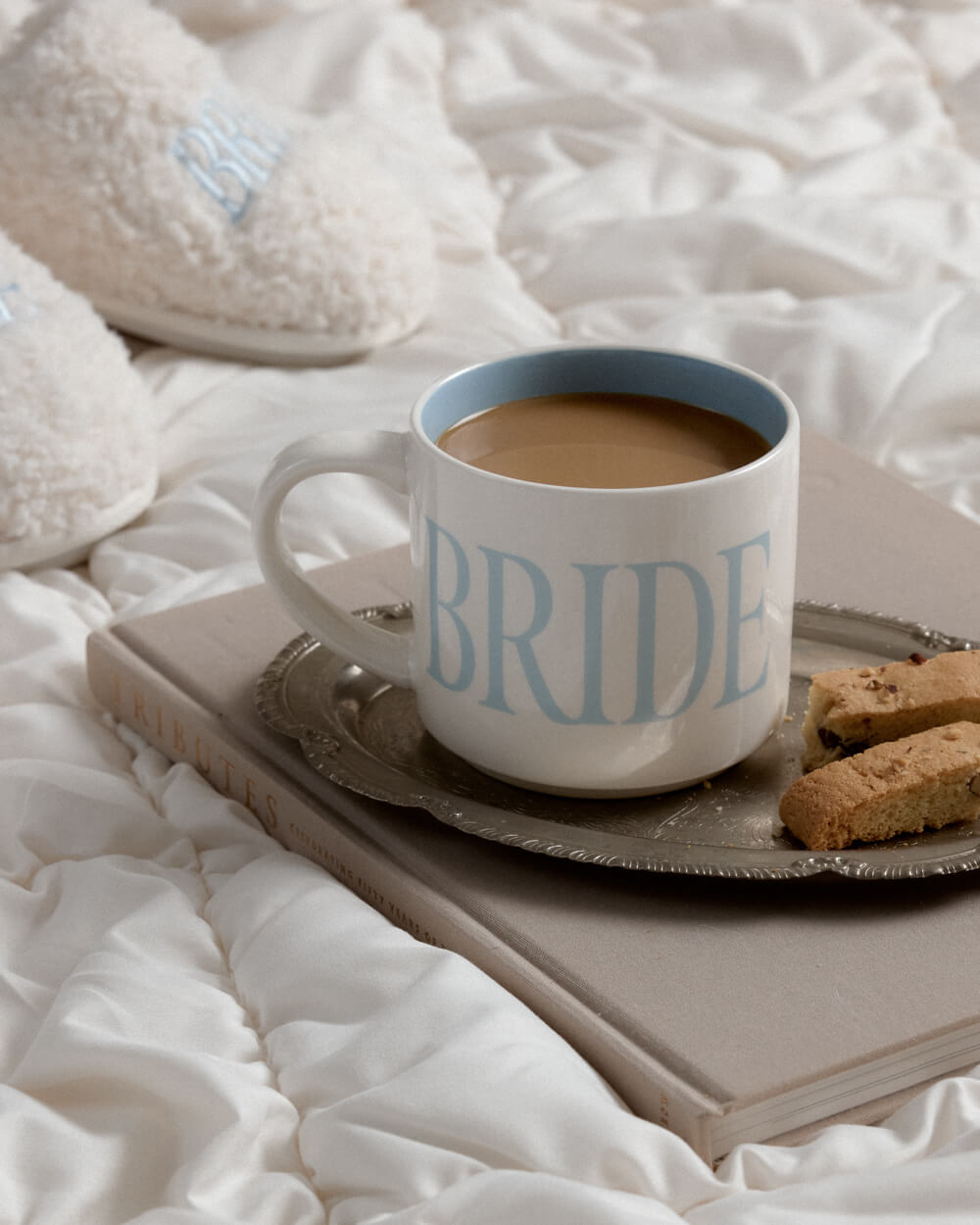 Blue Bride Mug - ceramic mug