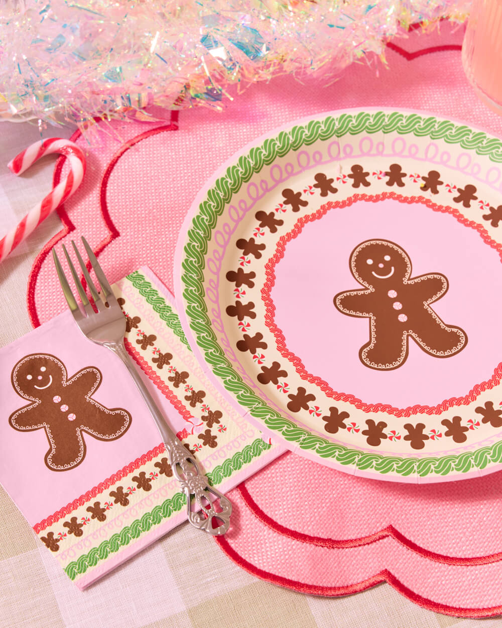 Bake it Merry Plates - 10 or 25 paper plates