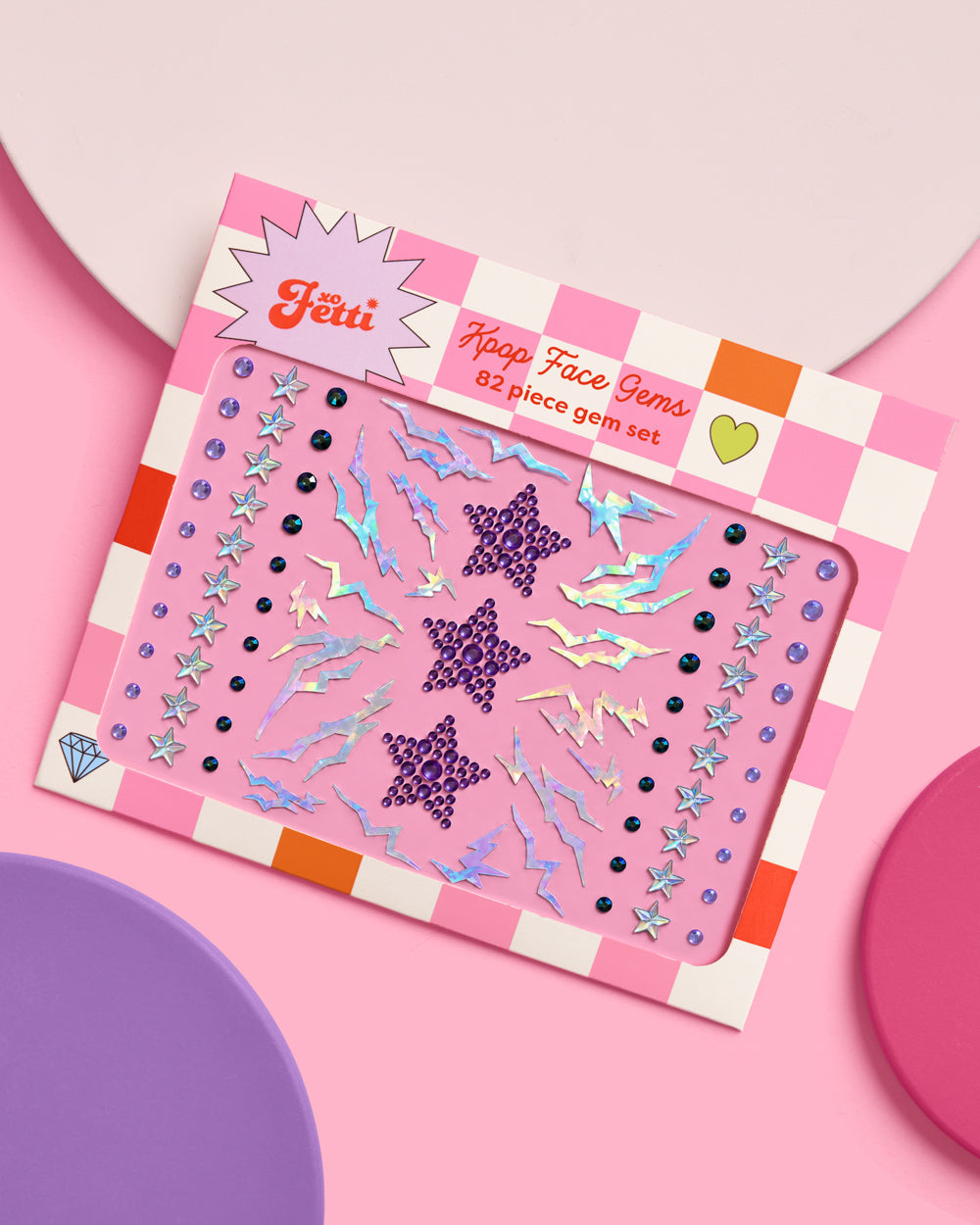 Kpop Face Gems - 82 adhesive face gems