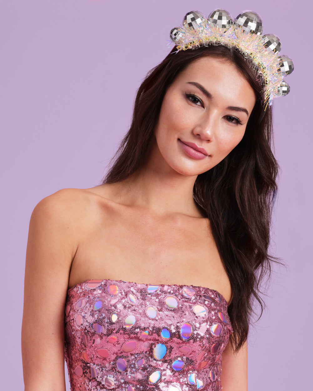 Disco Ball Headband - festive headband