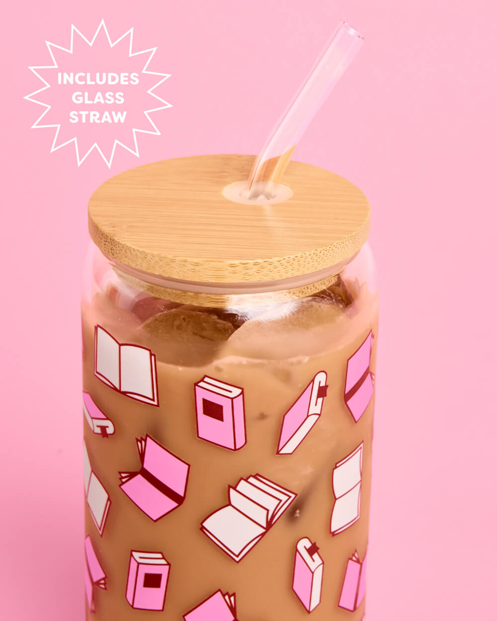 Hot Girls Read Books Tumbler - 16oz tumbler + straw set