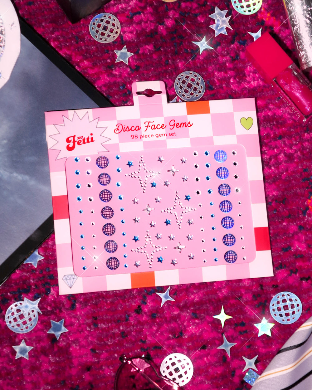 It's Disco Baby Face Gems - 98 pc gem set