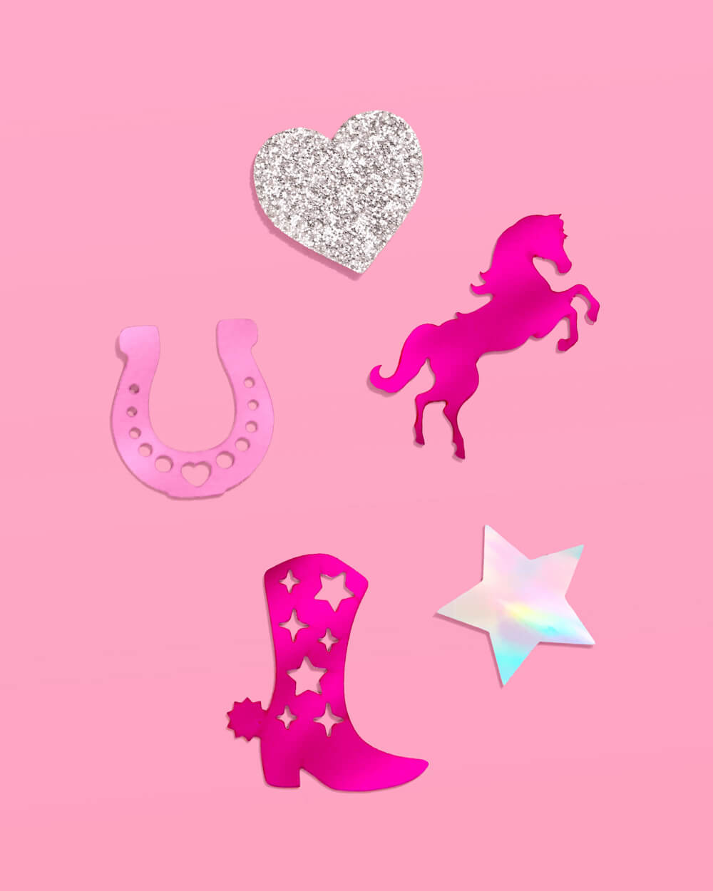 Pink Pony Club Confetti - 200 pc foil confetti