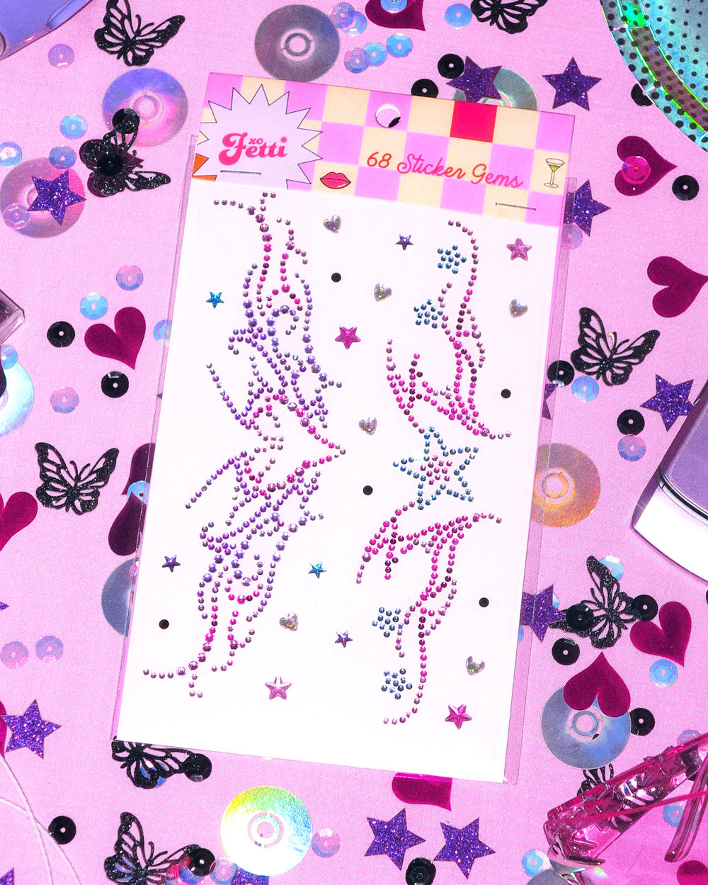 Y2K Body Gems - adhesive gem set