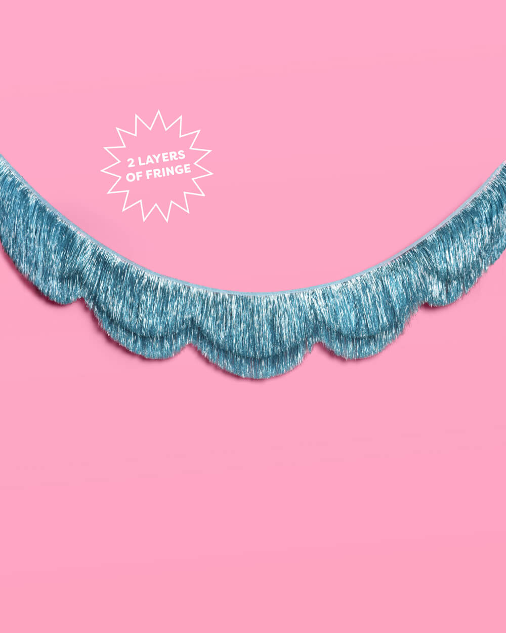 Coastal Scallop Fringe - scalloped banner