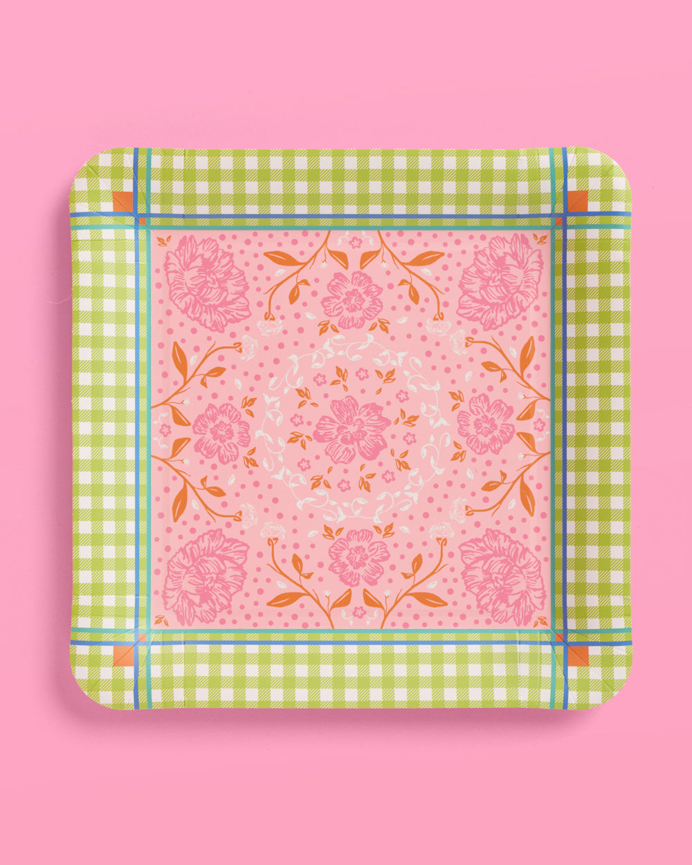Mahjong Party Plates - paper plates
