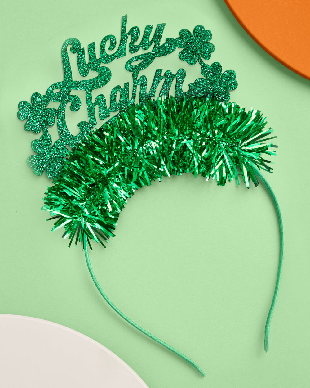 Lucky Charm Headband - tinsel headband
