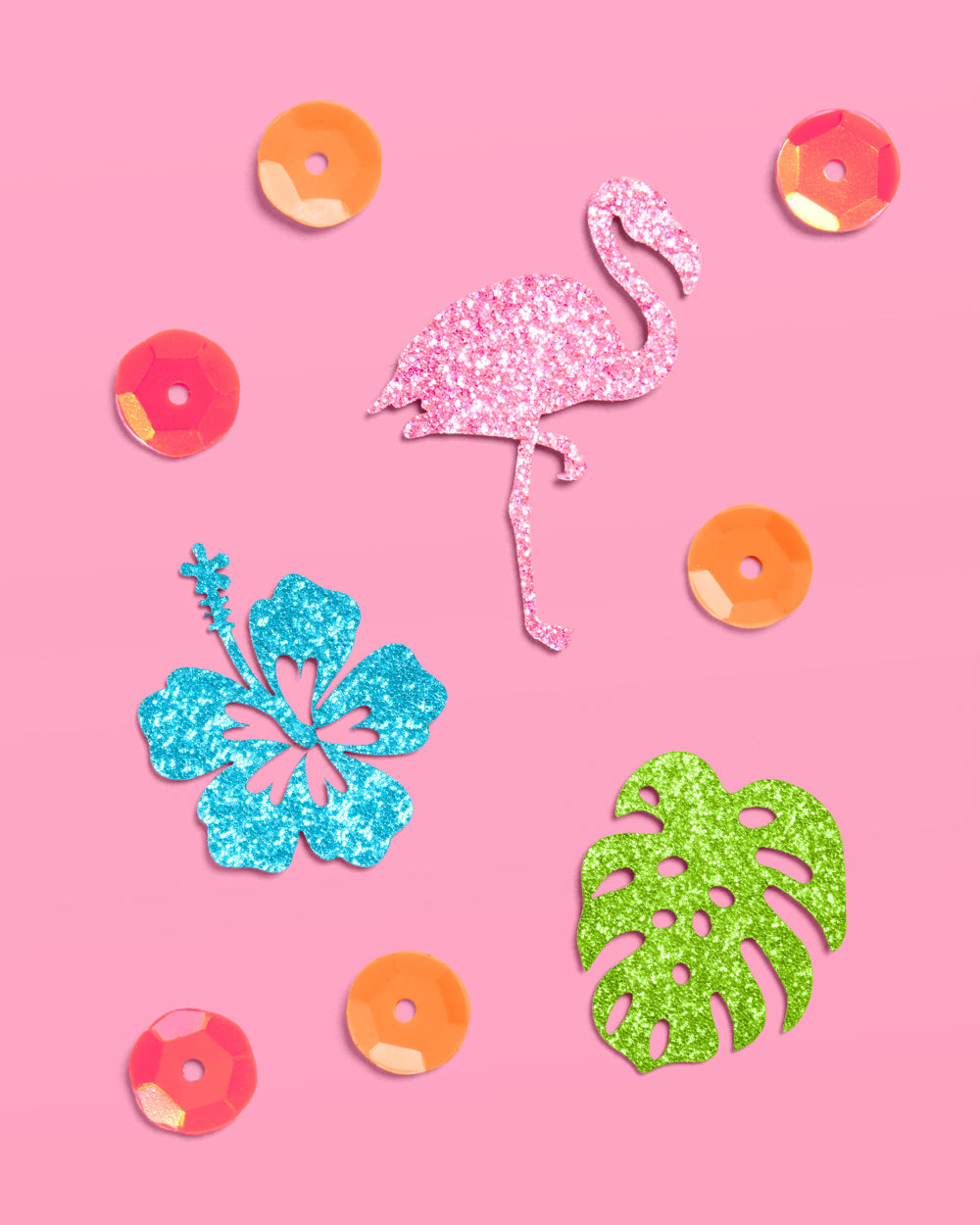 Tropical Confetti - 200 pc foil confetti