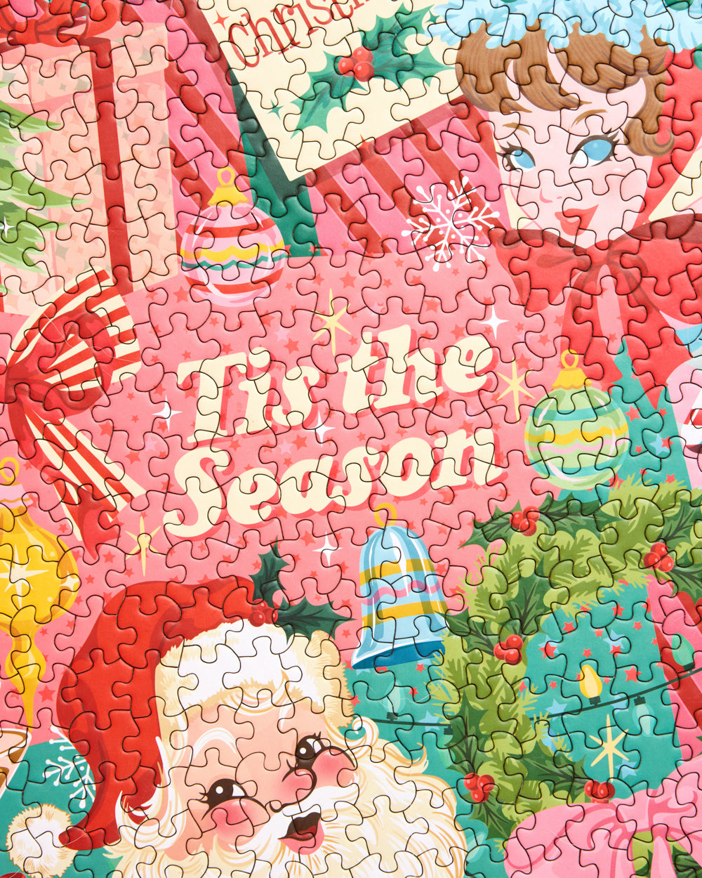 Pinkmas Puzzle - 1000 pc jigsaw puzzle