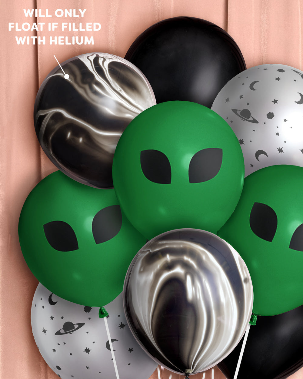Out of This World Balloon Pack - 24 latex balloons