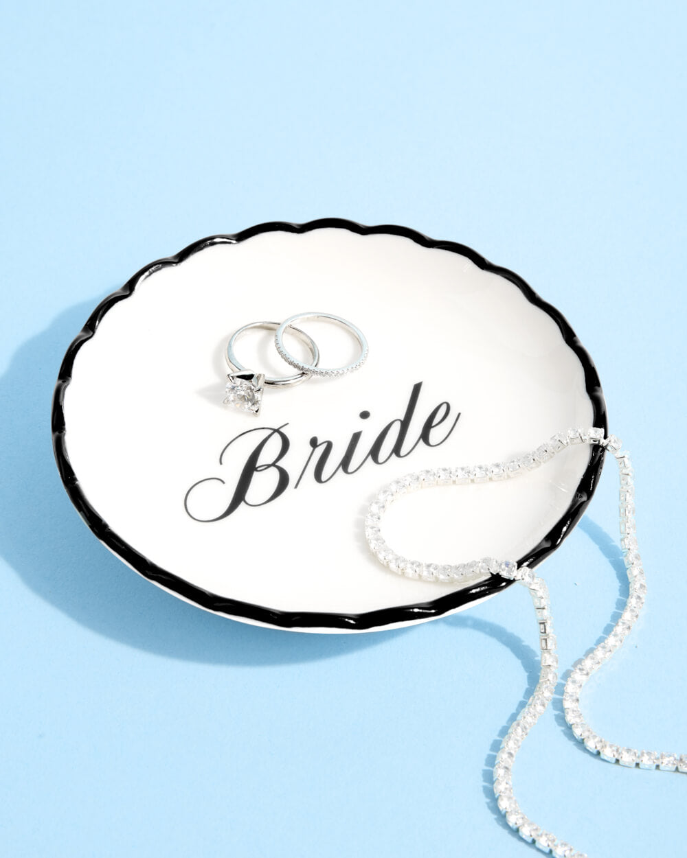 Classic Bride Ring Dish - Ring Tray
