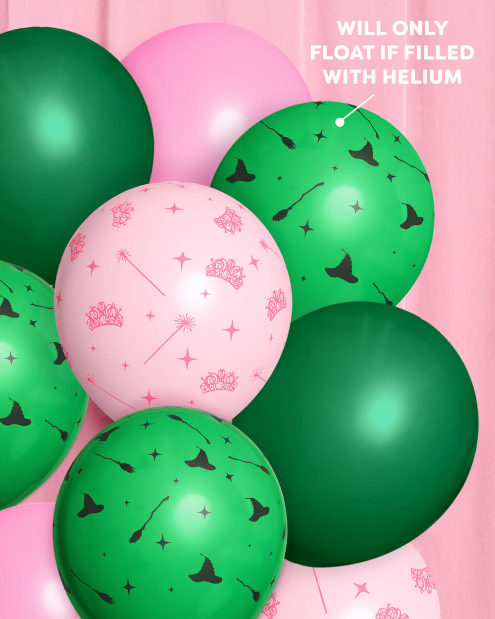 Emerald City Balloon Pack - 24 latex balloons