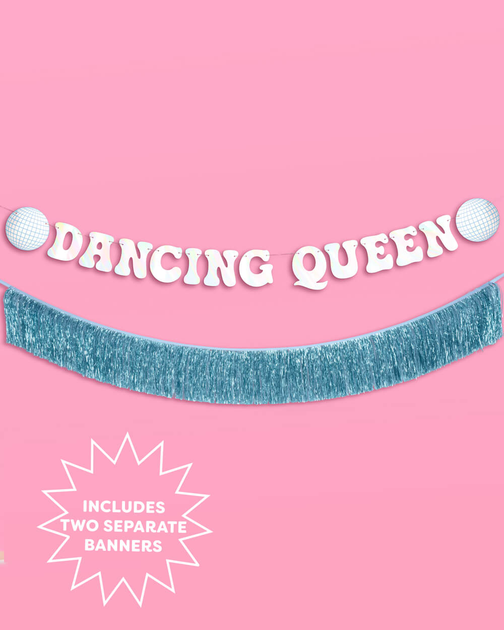 Dancing Queen Banner - two piece banner