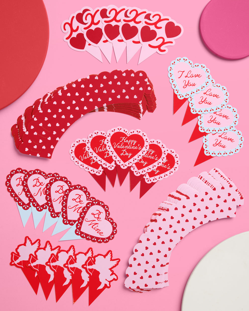 Heaven Sent Toppers - 24 wrappers + toppers